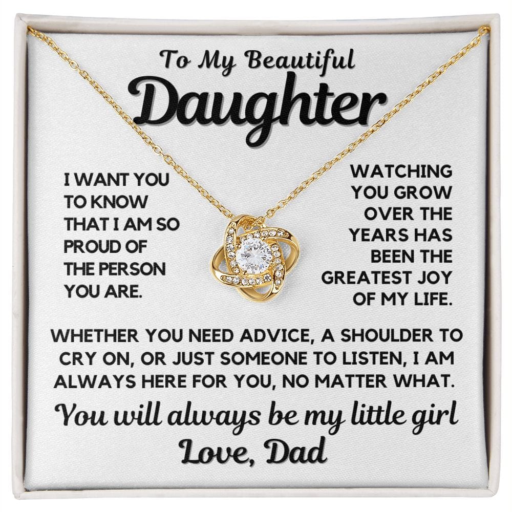 Daughter Gift | To My Beautiful Daughter, From Dad, Birthday, Graduation, Just Because