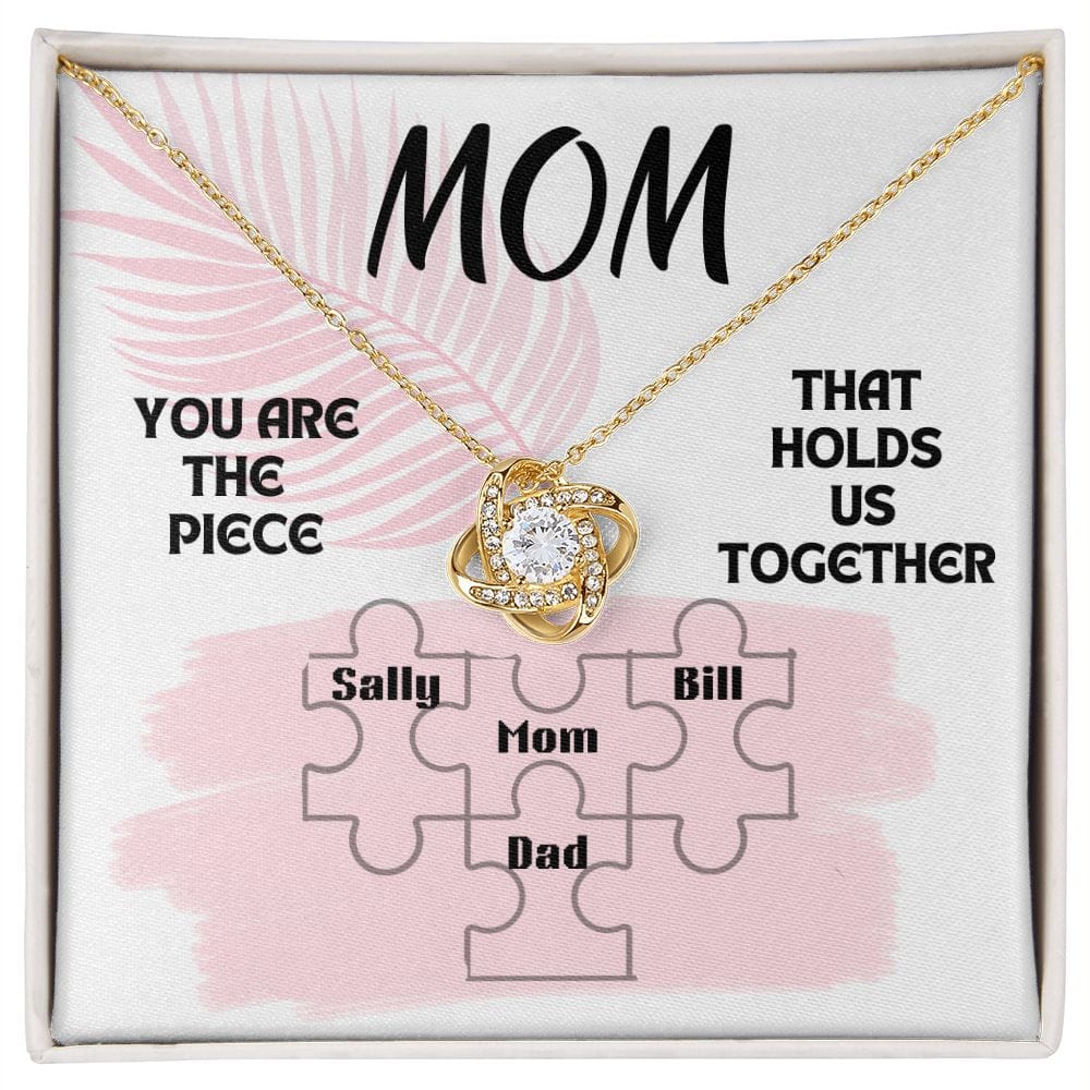 Mom Gift | Personalized Puzzle Piece, Mother, From All Of Us, Family Birthday, Mothers Day