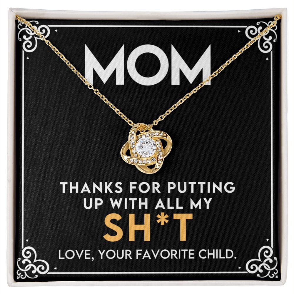 Mom Gift | Love and Humor, Thank you Mother, Birthday, Mothers Day, Any Occasions