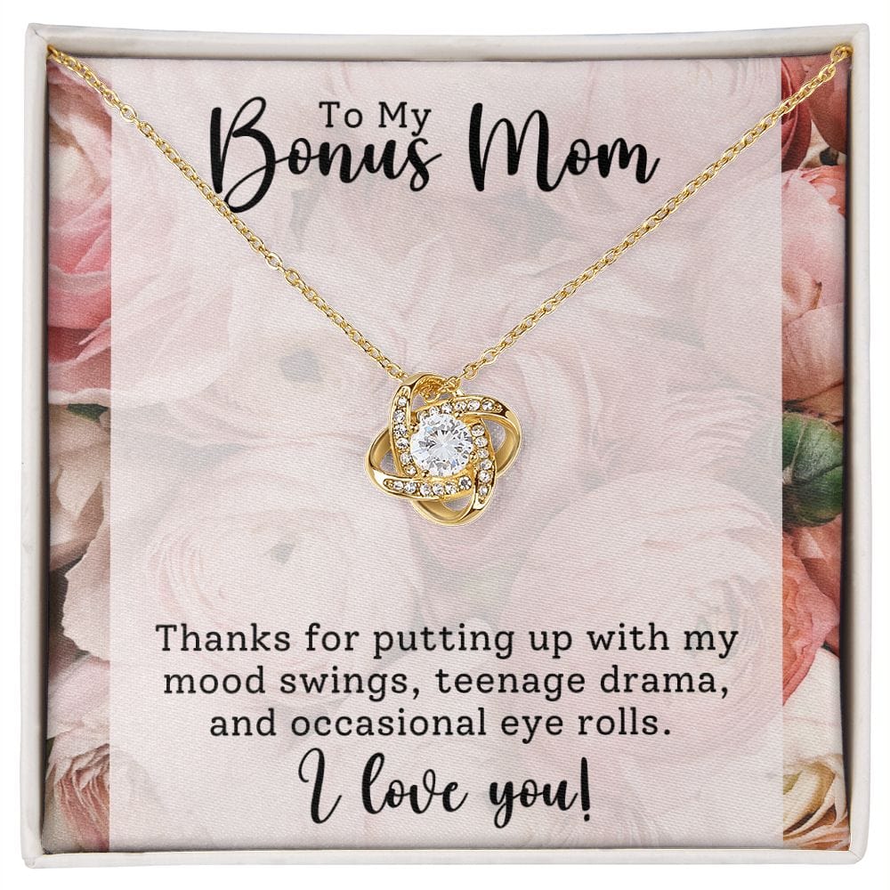Bonus Mom Gift | Necklace From Step Son Daughter, Mothers Day, Birthday