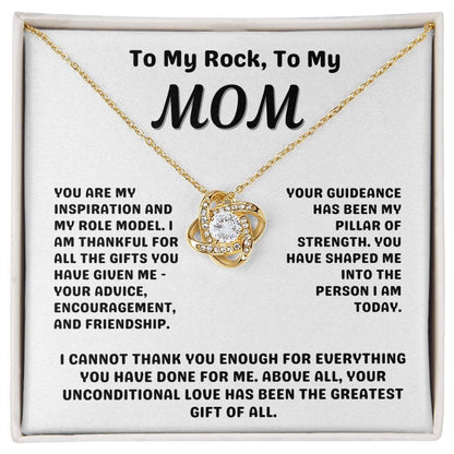 Gift To Mom | My Inspiration, My Rock Role Model Mother, Birthday Mothers Day