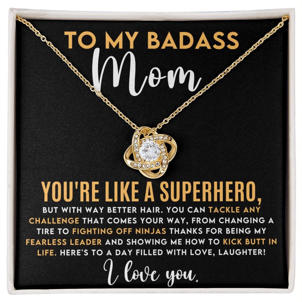 Mom Gift | Badass, Superhero Mother, Birthday, Mothers Day, From Son, Daughter