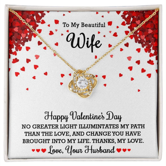 Wife Gift | Soulmate Necklace From Husband, Birthday, Anniversary Gift for Her