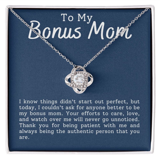 Bonus Mom Gift | Stepped Up Mom, Mothers Day, Birthday, From Step Son Daughter