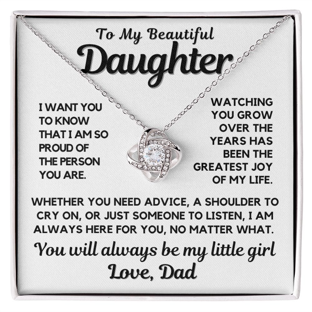 Daughter Gift | To My Beautiful Daughter, From Dad, Birthday, Graduation, Just Because