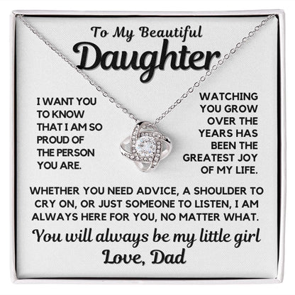 Daughter Gift | To My Beautiful Daughter, From Dad, Birthday, Graduation, Just Because