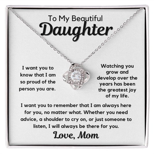 Daughter Gift | From Mom, Mother To Daughter, Birthday, Graduation