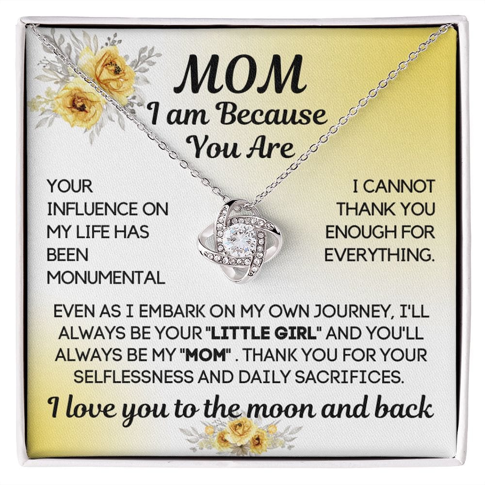 Gift For Mom | From Daughter, Your Little Girl, Necklace,Mothers Day, Birthday