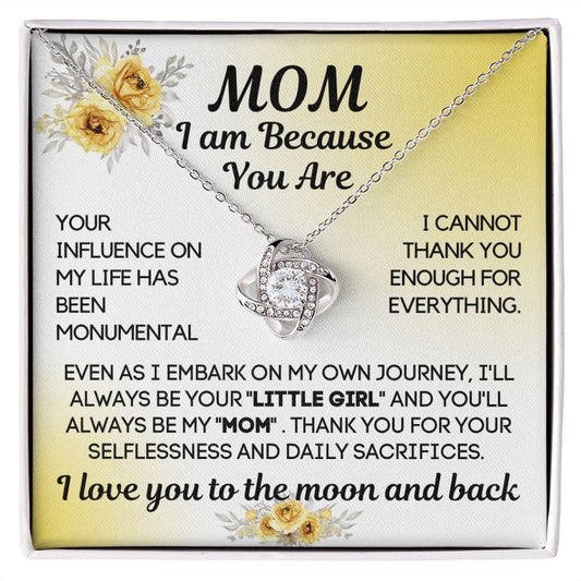 Gift For Mom | From Daughter, Your Little Girl, Necklace,Mothers Day, Birthday