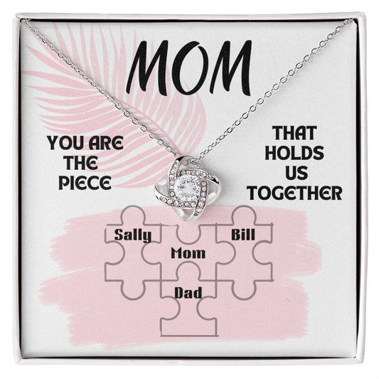 Mom Gift | Personalized Puzzle Piece, Mother, From All Of Us, Family Birthday, Mothers Day