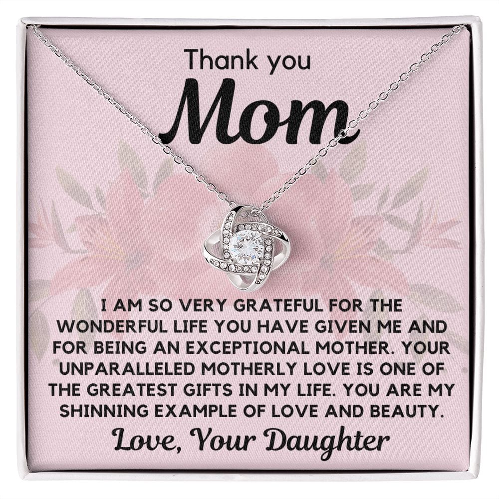 Gift For Mom | Necklace From Daughter, To Mom, Bonus Mom, Mother In Law, Mothers Day, Birthday