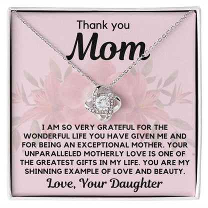 Gift For Mom | Necklace From Daughter, To Mom, Bonus Mom, Mother In Law, Mothers Day, Birthday