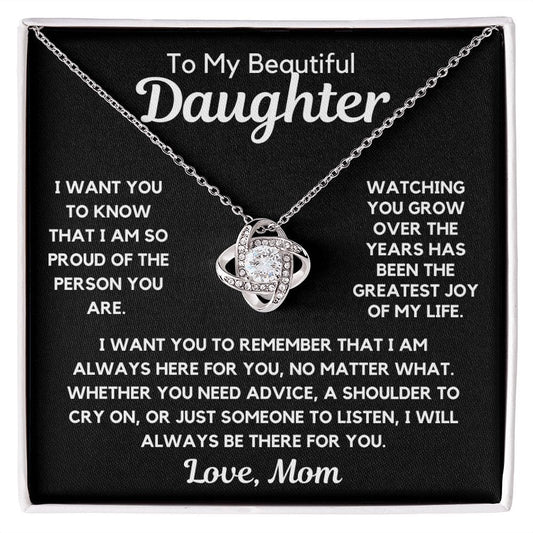 Gift For Daughter | Beautiful Daughter From Mom, Graduation, Birthday