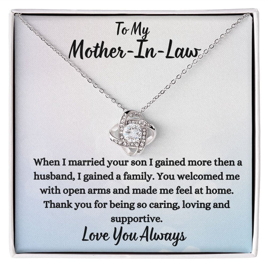 Mother in Law Gift | From Daughter In Law, Necklace Gift, Mothers Day, Birthday, Just Because