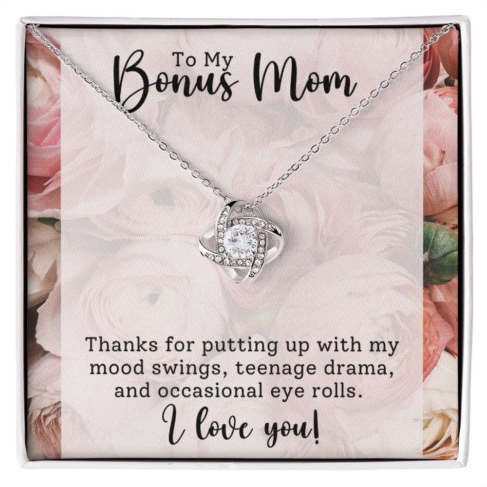 Bonus Mom Gift | Necklace From Step Son Daughter, Mothers Day, Birthday