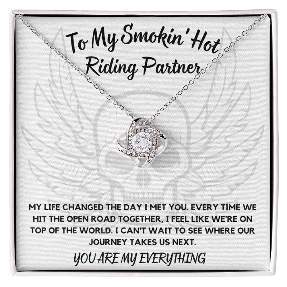 Soulmate Gift | Wife, Riding Partner, Biker, Motorcycle Lover Necklace, Birthday Mothers Day Anniversary