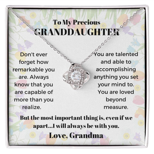 Gift For Granddaughter | My Precious From Grandma, Grandmother, Birthday Easter Graduation