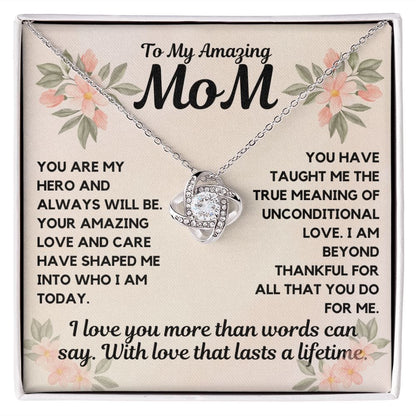 Gift For Mom | From Daughter, From Son, Necklace,Mothers Day, Birthday