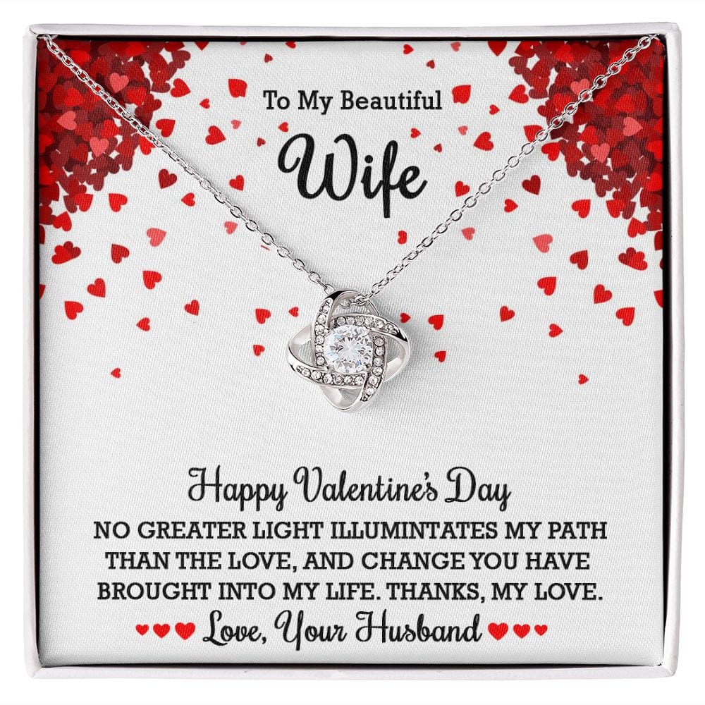 Wife Gift | Soulmate Necklace From Husband, Birthday, Anniversary Gift for Her
