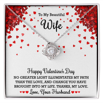 Wife Gift | Soulmate Necklace From Husband, Birthday, Anniversary Gift for Her