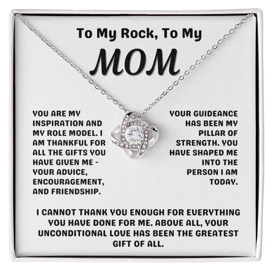 Gift To Mom | My Inspiration, My Rock Role Model Mother, Birthday Mothers Day
