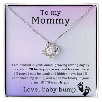 To Mommy | From Baby Bump, Push Present, Soon To Be Mom, Shower Gift, Mothers Day