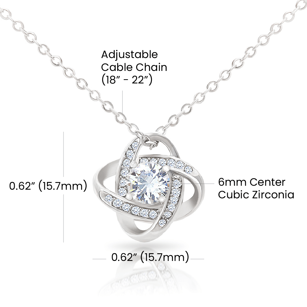 Gift For Mom | Pendant Necklace For My Mother, From Son, Mothers Day, Birthday, Just Becuse