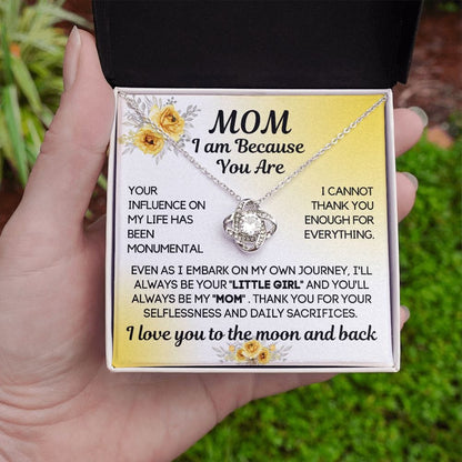 Gift For Mom | From Daughter, Your Little Girl, Necklace,Mothers Day, Birthday