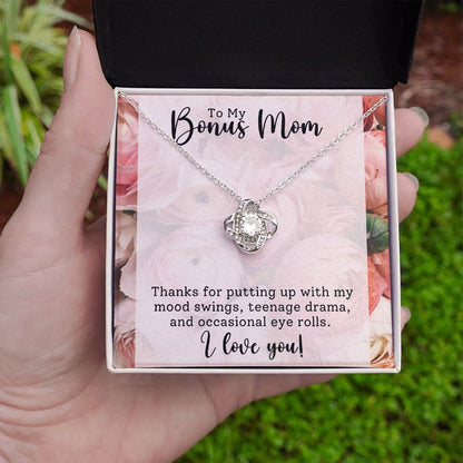 Bonus Mom Gift | Necklace From Step Son Daughter, Mothers Day, Birthday