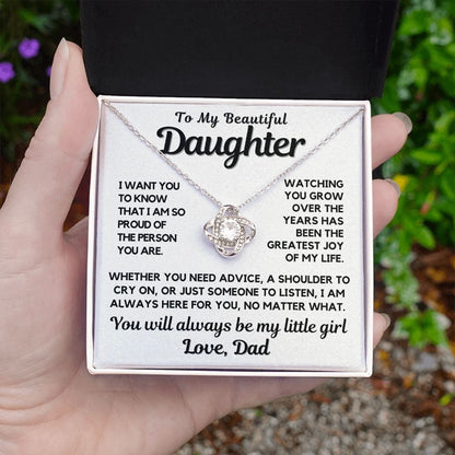 Daughter Gift | To My Beautiful Daughter, From Dad, Birthday, Graduation, Just Because