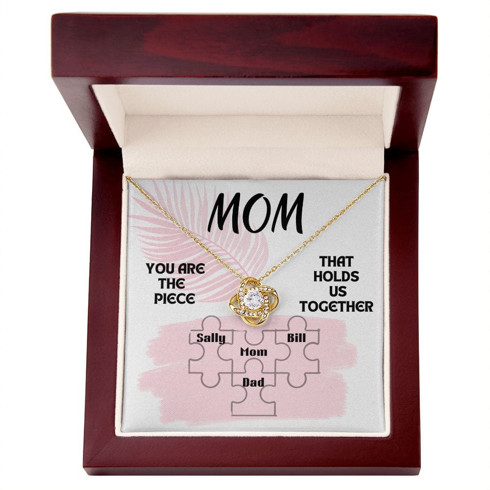 Mom Gift | Personalized Puzzle Piece, Mother, From All Of Us, Family Birthday, Mothers Day