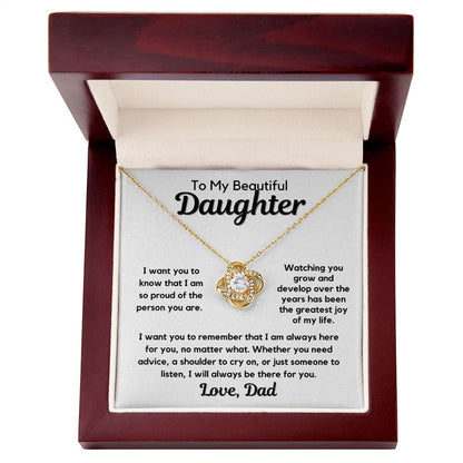 Daughter Gift | From Dad, Daddy's Little Girl, Birthday, Graduation