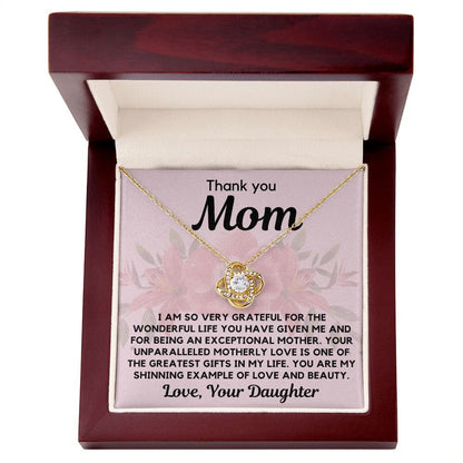 Gift For Mom | Necklace From Daughter, To Mom, Bonus Mom, Mother In Law, Mothers Day, Birthday