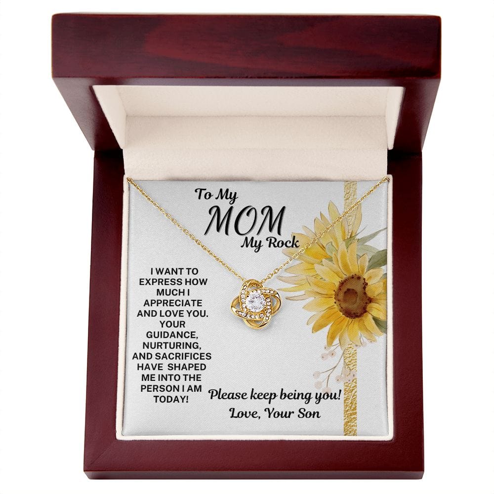 Gift To Mom | From Son, Bonus Son, Necklace Mothers Day, Birthday
