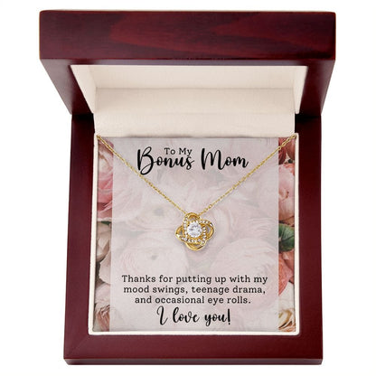 Bonus Mom Gift | Necklace From Step Son Daughter, Mothers Day, Birthday