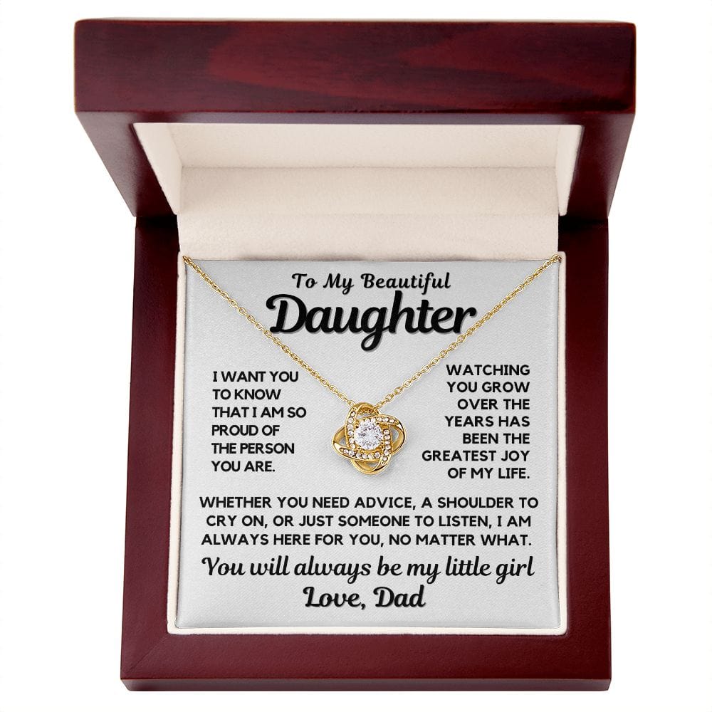 Daughter Gift | To My Beautiful Daughter, From Dad, Birthday, Graduation, Just Because