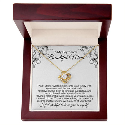 Boyfriend's Mom Gift | Beautiful Mom Necklace, Future Mother In Law, Birthday, Mothers Day