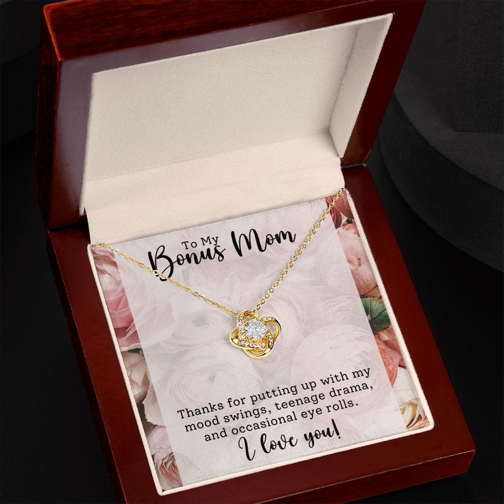 Bonus Mom Gift | Necklace From Step Son Daughter, Mothers Day, Birthday