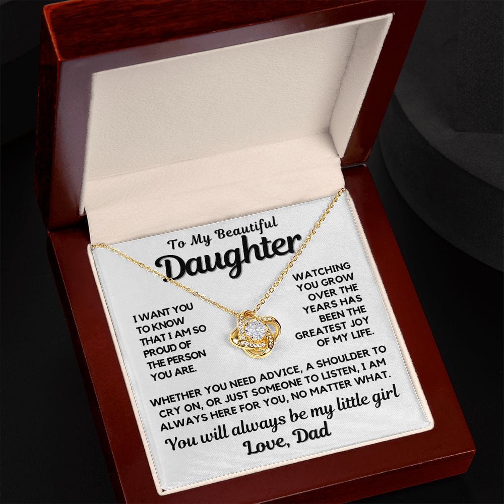 Daughter Gift | To My Beautiful Daughter, From Dad, Birthday, Graduation, Just Because