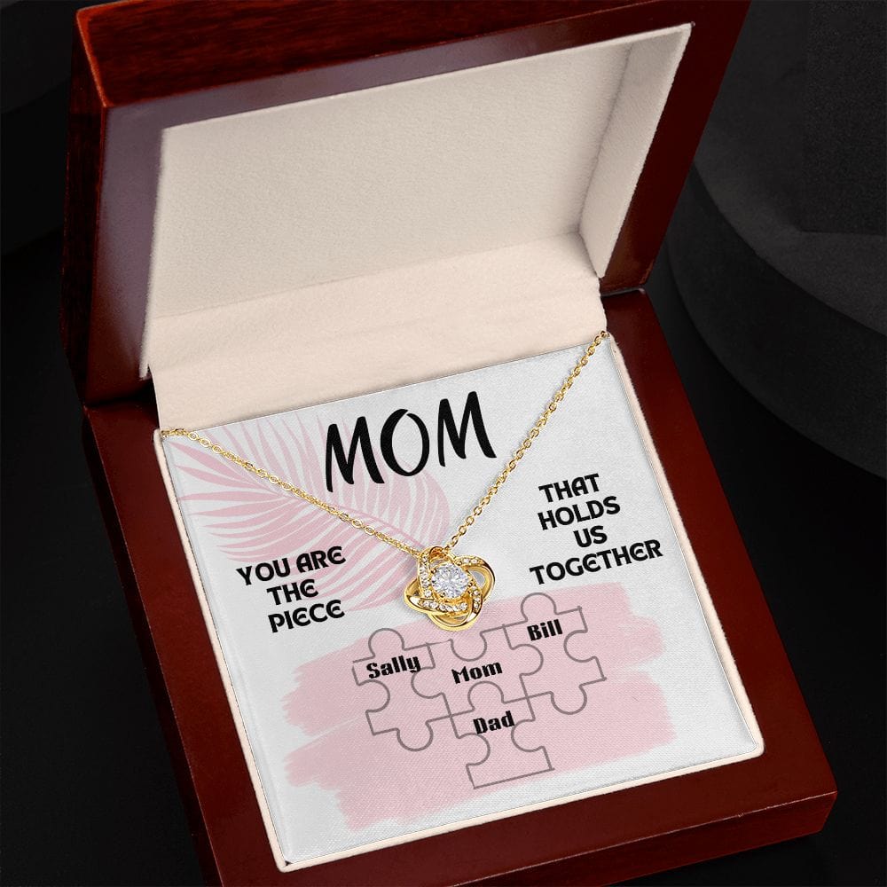 Mom Gift | Personalized Puzzle Piece, Mother, From All Of Us, Family Birthday, Mothers Day