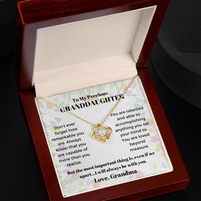 Gift For Granddaughter | My Precious From Grandma, Grandmother, Birthday Easter Graduation