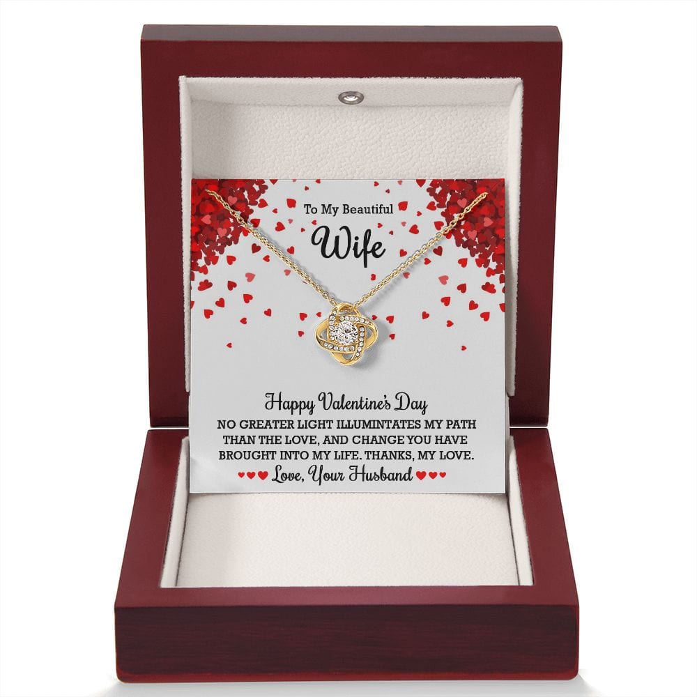 Wife Gift | Soulmate Necklace From Husband, Birthday, Anniversary Gift for Her