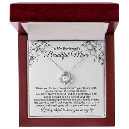 Boyfriend's Mom Gift | Beautiful Mom Necklace, Future Mother In Law, Birthday, Mothers Day