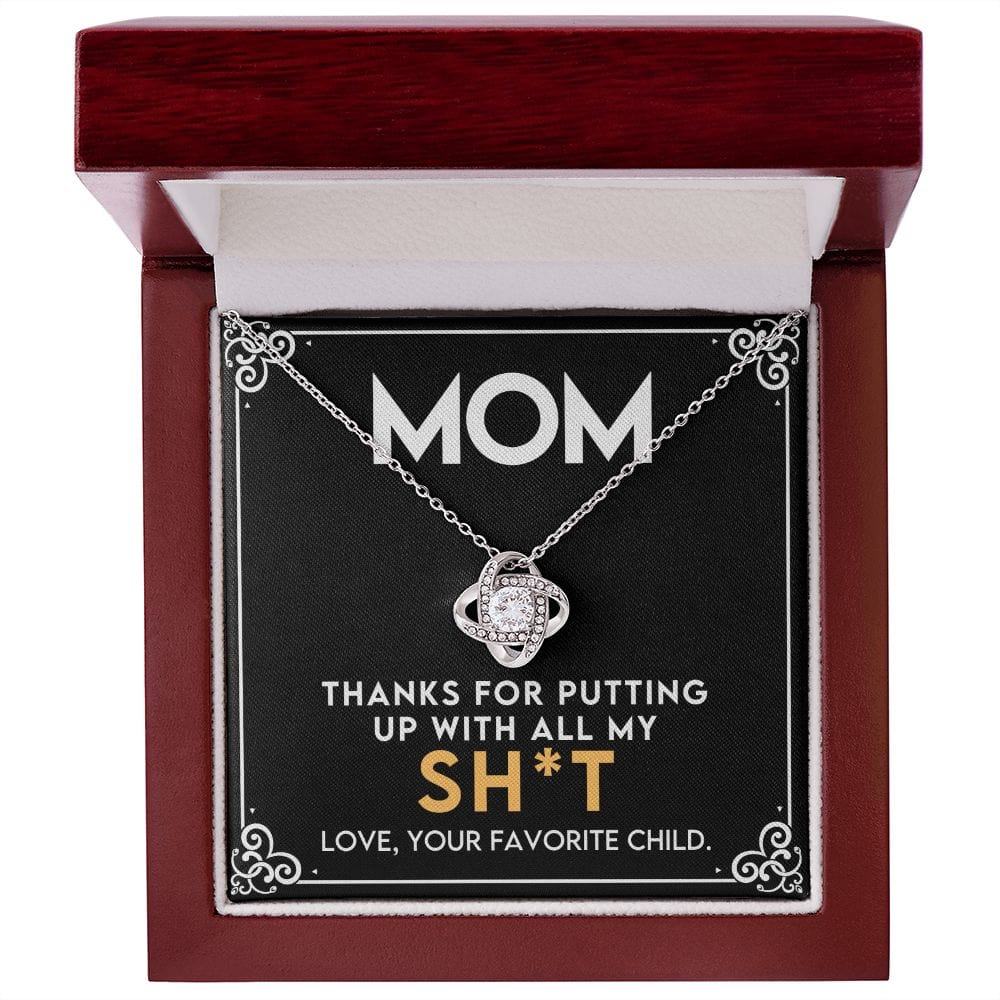 Mom Gift | Love and Humor, Thank you Mother, Birthday, Mothers Day, Any Occasions
