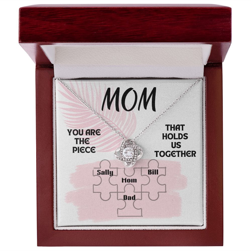 Mom Gift | Personalized Puzzle Piece, Mother, From All Of Us, Family Birthday, Mothers Day