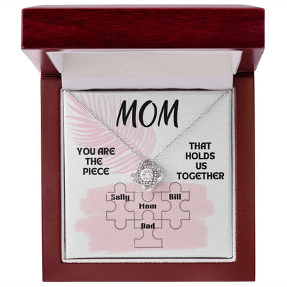 Mom Gift | Personalized Puzzle Piece, Mother, From All Of Us, Family Birthday, Mothers Day