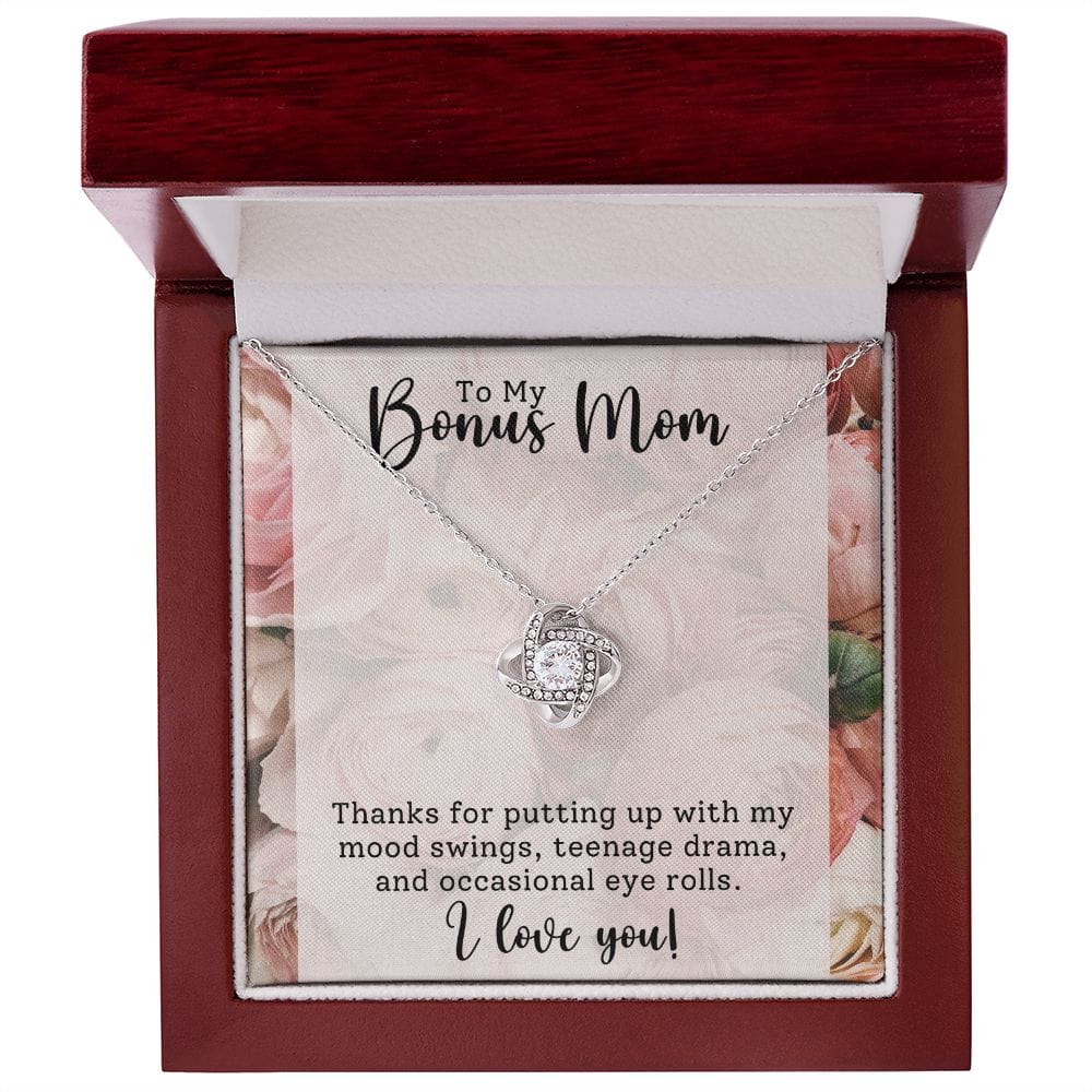 Bonus Mom Gift | Necklace From Step Son Daughter, Mothers Day, Birthday