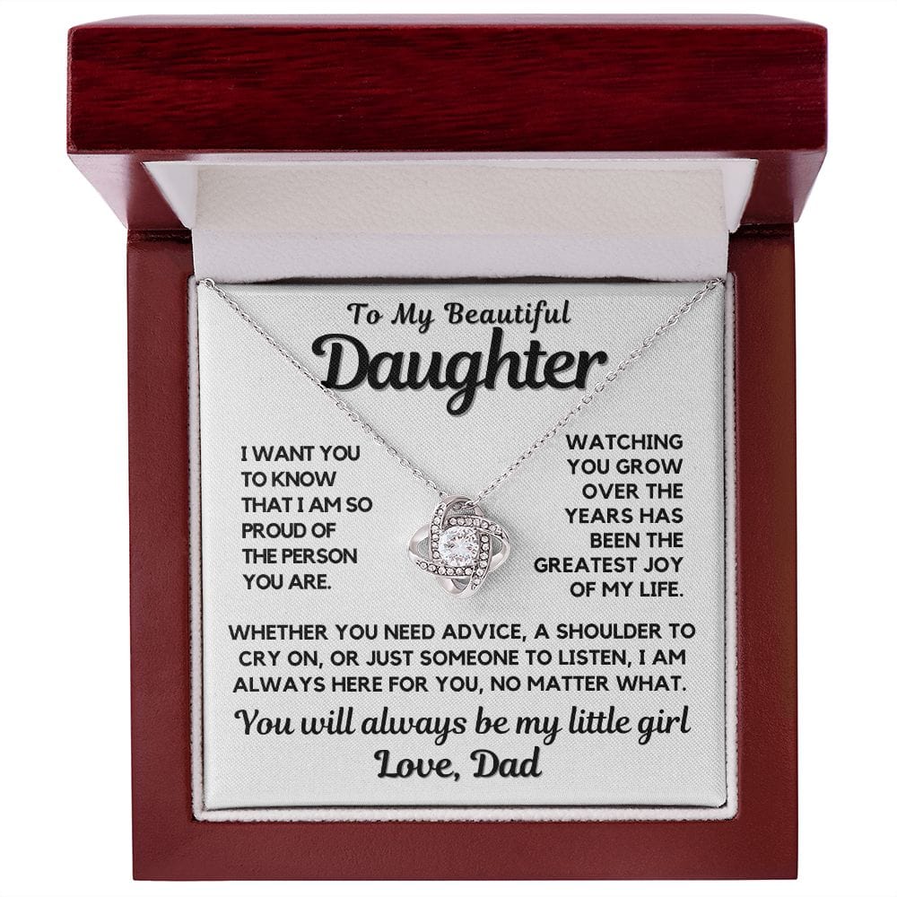 Daughter Gift | To My Beautiful Daughter, From Dad, Birthday, Graduation, Just Because