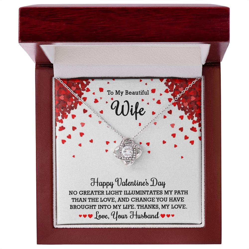 Wife Gift | Soulmate Necklace From Husband, Birthday, Anniversary Gift for Her