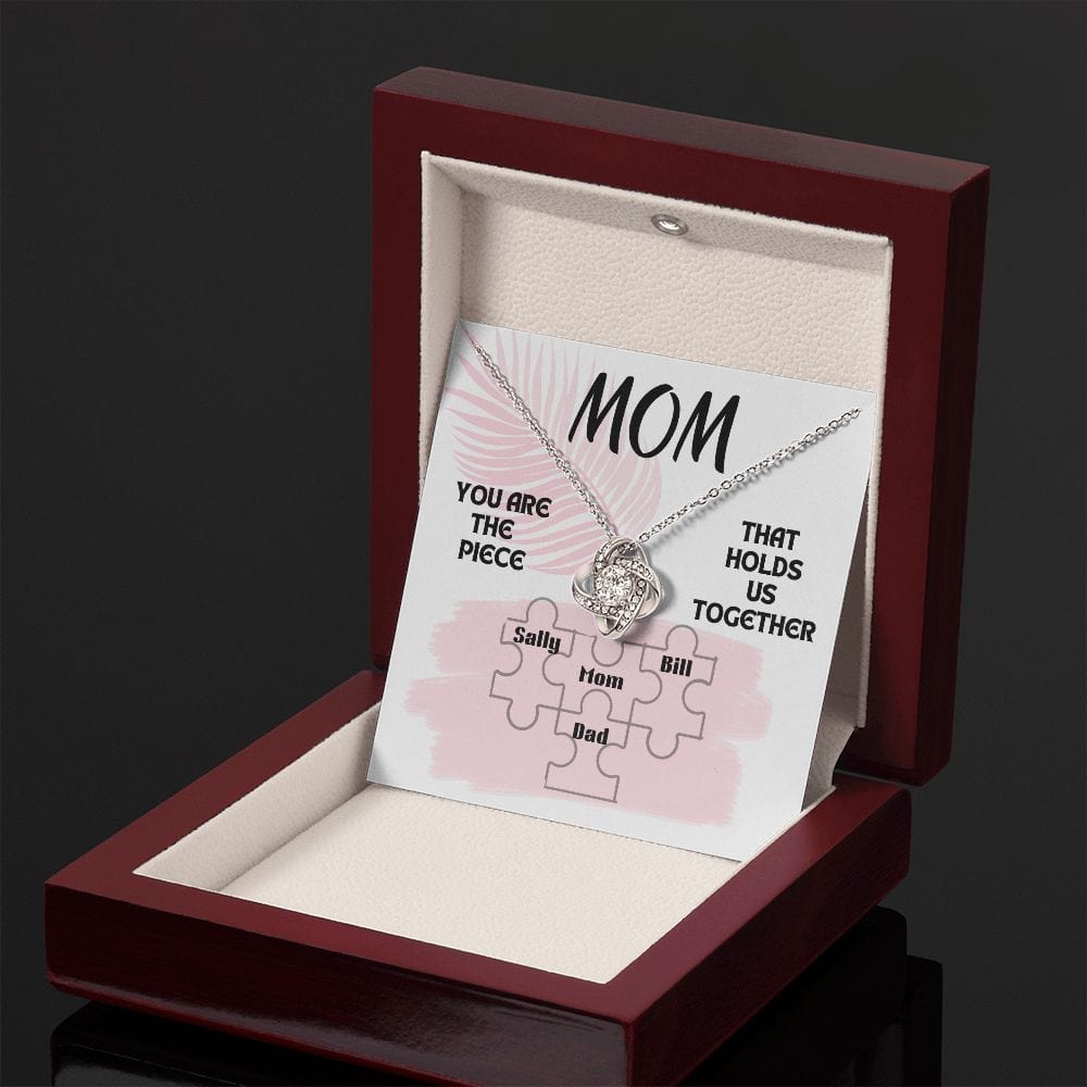 Mom Gift | Personalized Puzzle Piece, Mother, From All Of Us, Family Birthday, Mothers Day